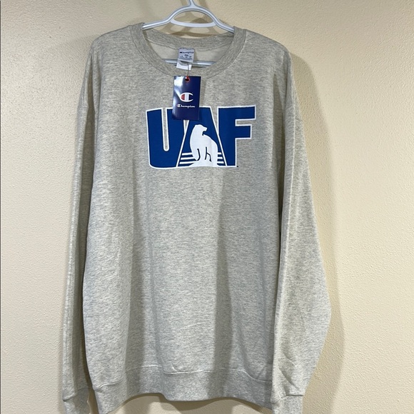 Champion Other - Interesting University of Alaska Fairbanks, Men’s Large, XL, NWT Retail $44
